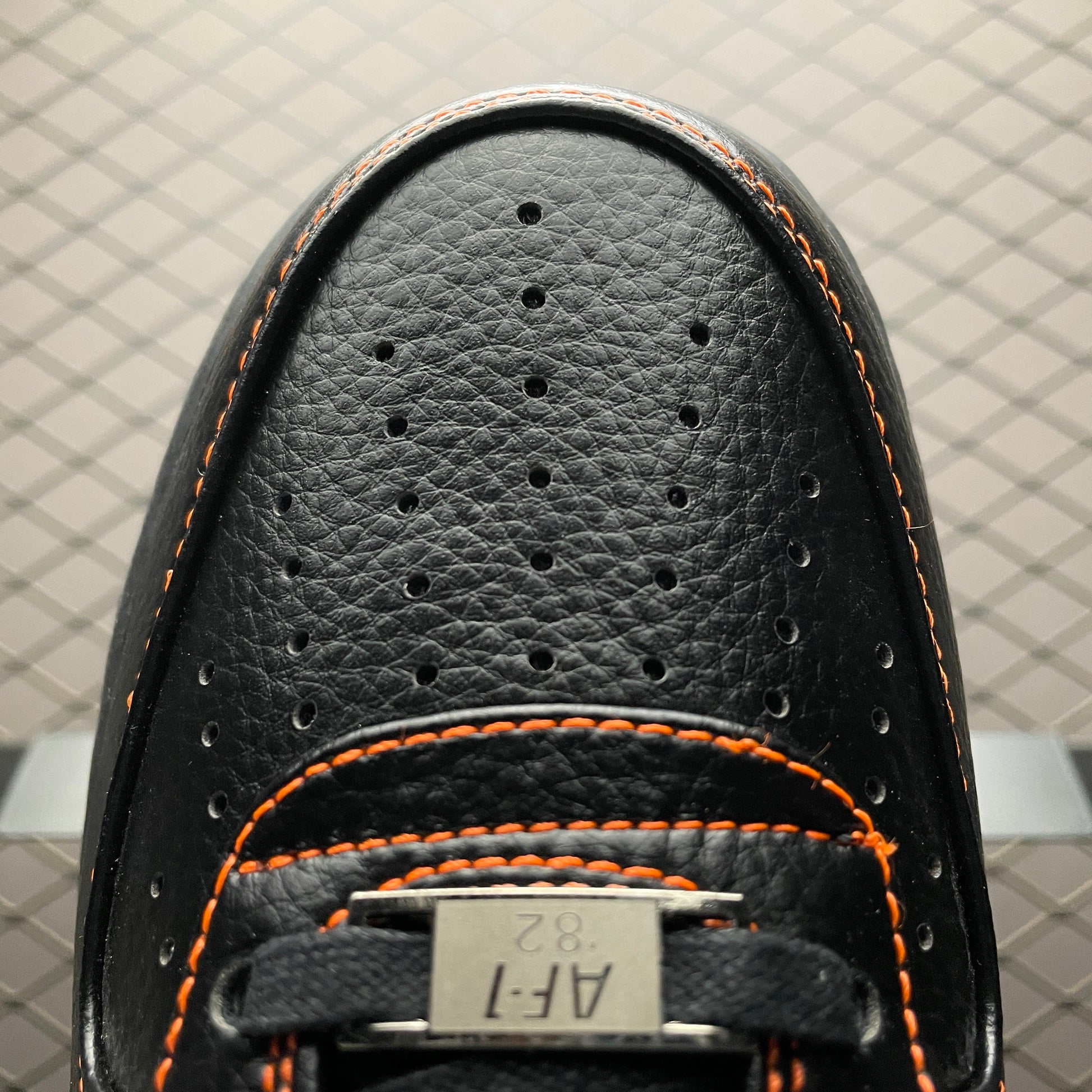 VLONE × Nike Air Force 1 Low "Black/Orange Blaze"
