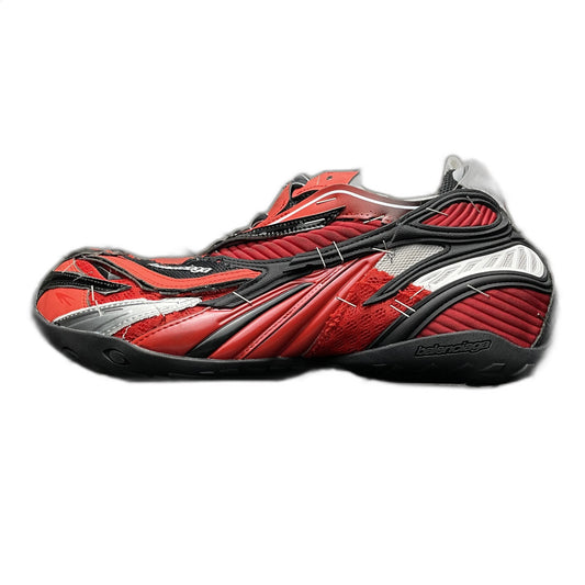 BALENCIAGA Soleless Sneaker "Red/Black/White/Silver"
