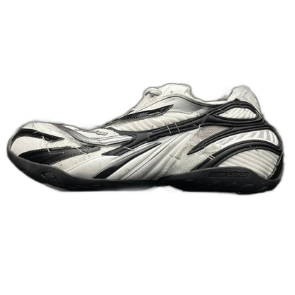 BALENCIAGA Soleless Sneaker "Black/White/Silver"