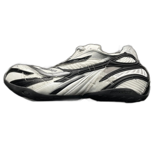 BALENCIAGA Soleless Sneaker "Black/White/Silver"
