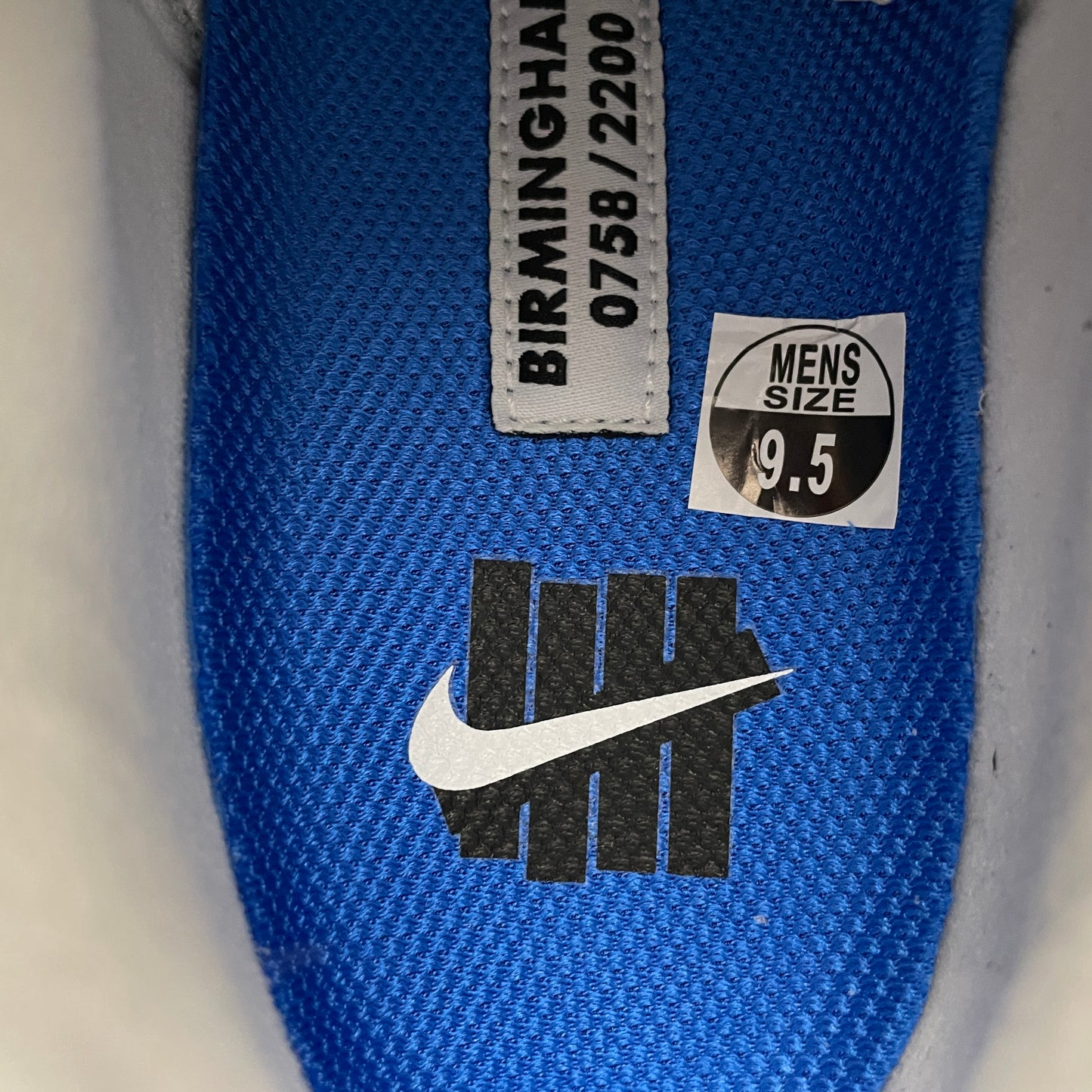 UNDEFEATED × Nike Air Max 95 SP "Hyper Cobalt" (Birmingham Exclusive)