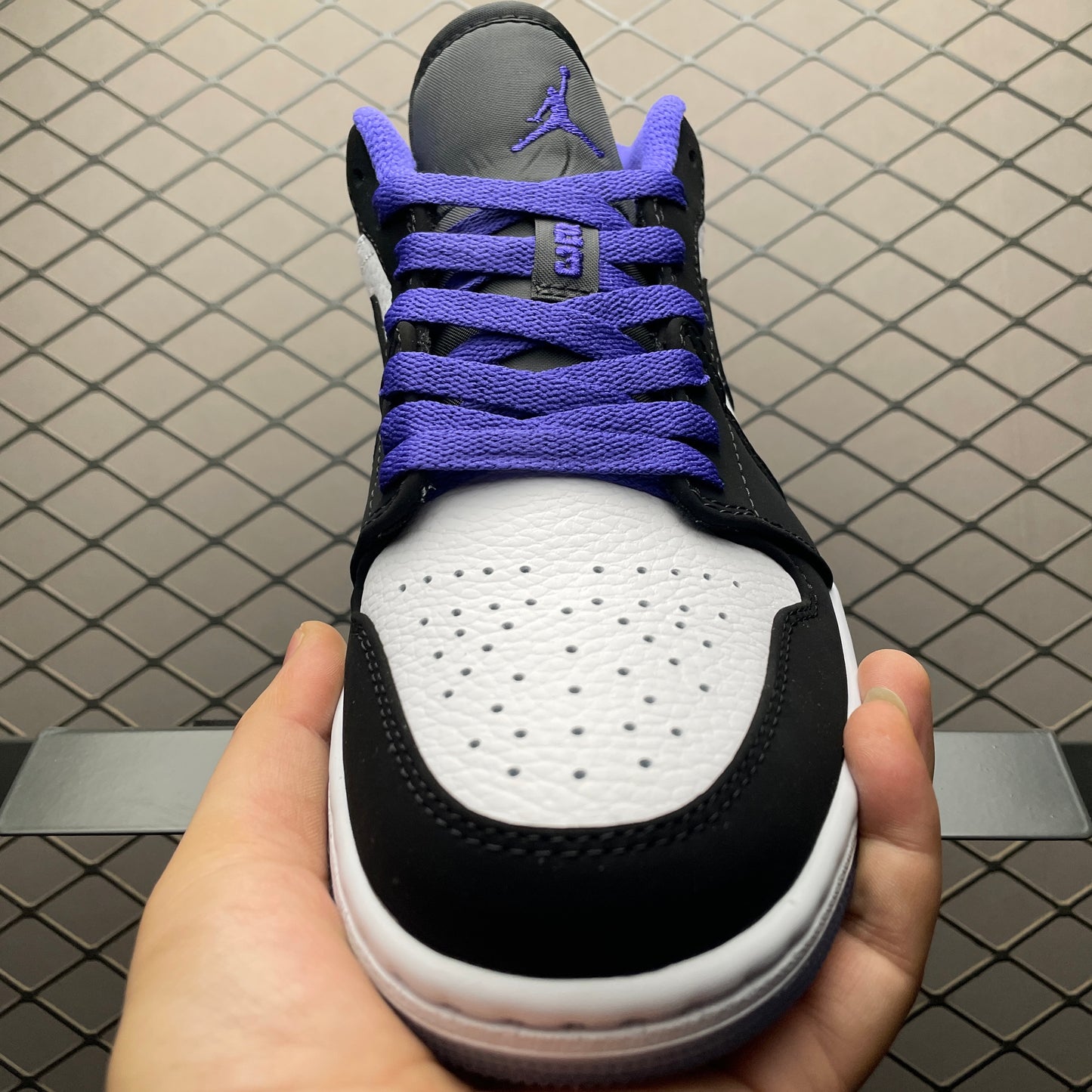 Nike Air Jordan 1 Low "White/Black/Dark Concord"