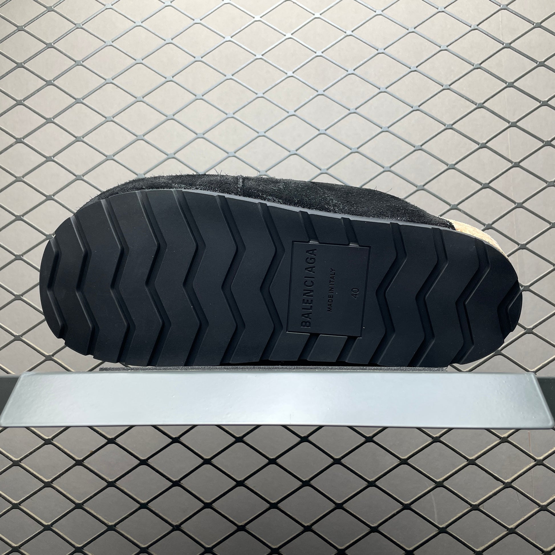 Balenciaga Dumbo Mule Worn-Out Black