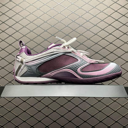 BALENCIAGA Women's Radar Gradient Lines Sneakers "Purple/Grey/Pink/White"