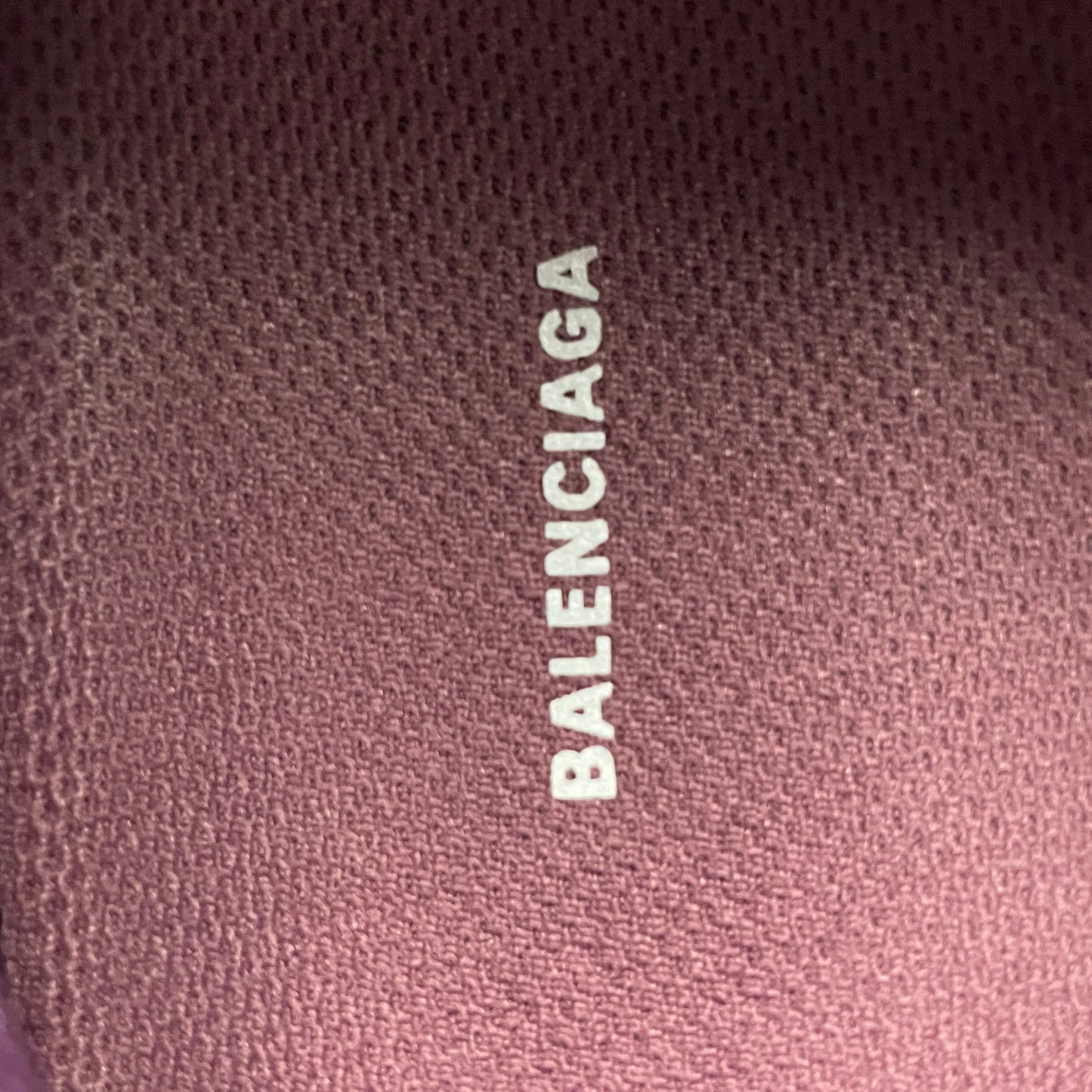 BALENCIAGA Women's Radar Gradient Lines Sneakers "Purple/Grey/Pink/White"