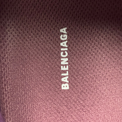 BALENCIAGA Women's Radar Gradient Lines Sneakers "Purple/Grey/Pink/White"