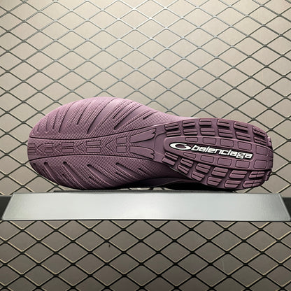 BALENCIAGA Women's Radar Gradient Lines Sneakers "Purple/Grey/Pink/White"