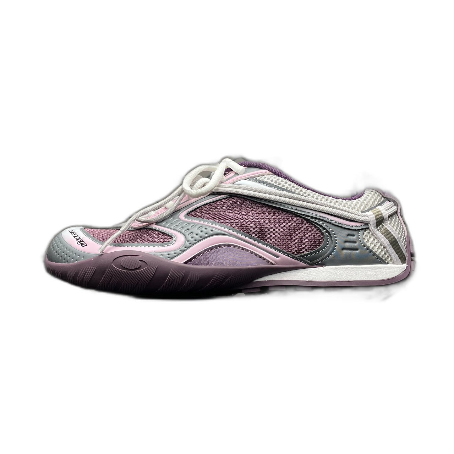 BALENCIAGA Women's Radar Gradient Lines Sneakers "Purple/Grey/Pink/White"