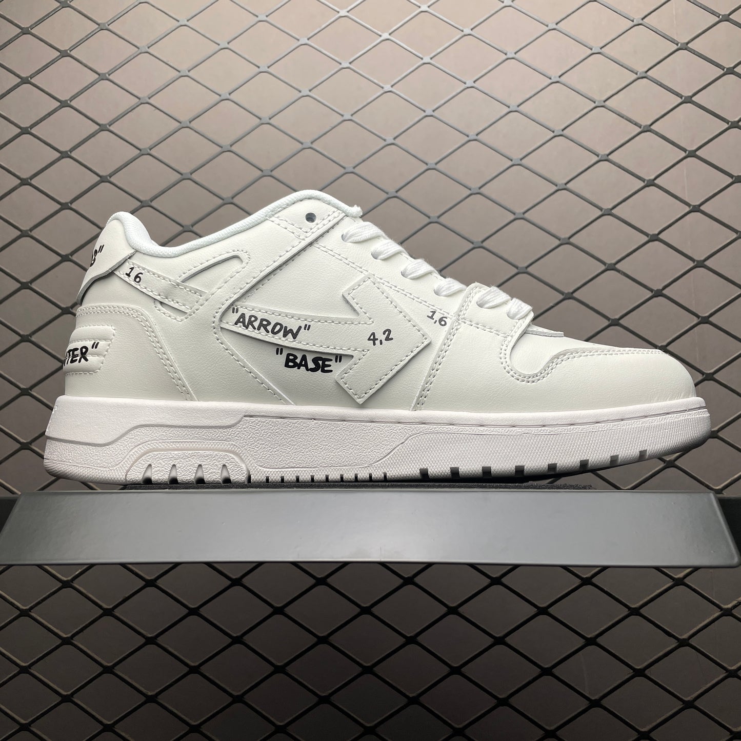 Off-White Out Of Office leather sneakers