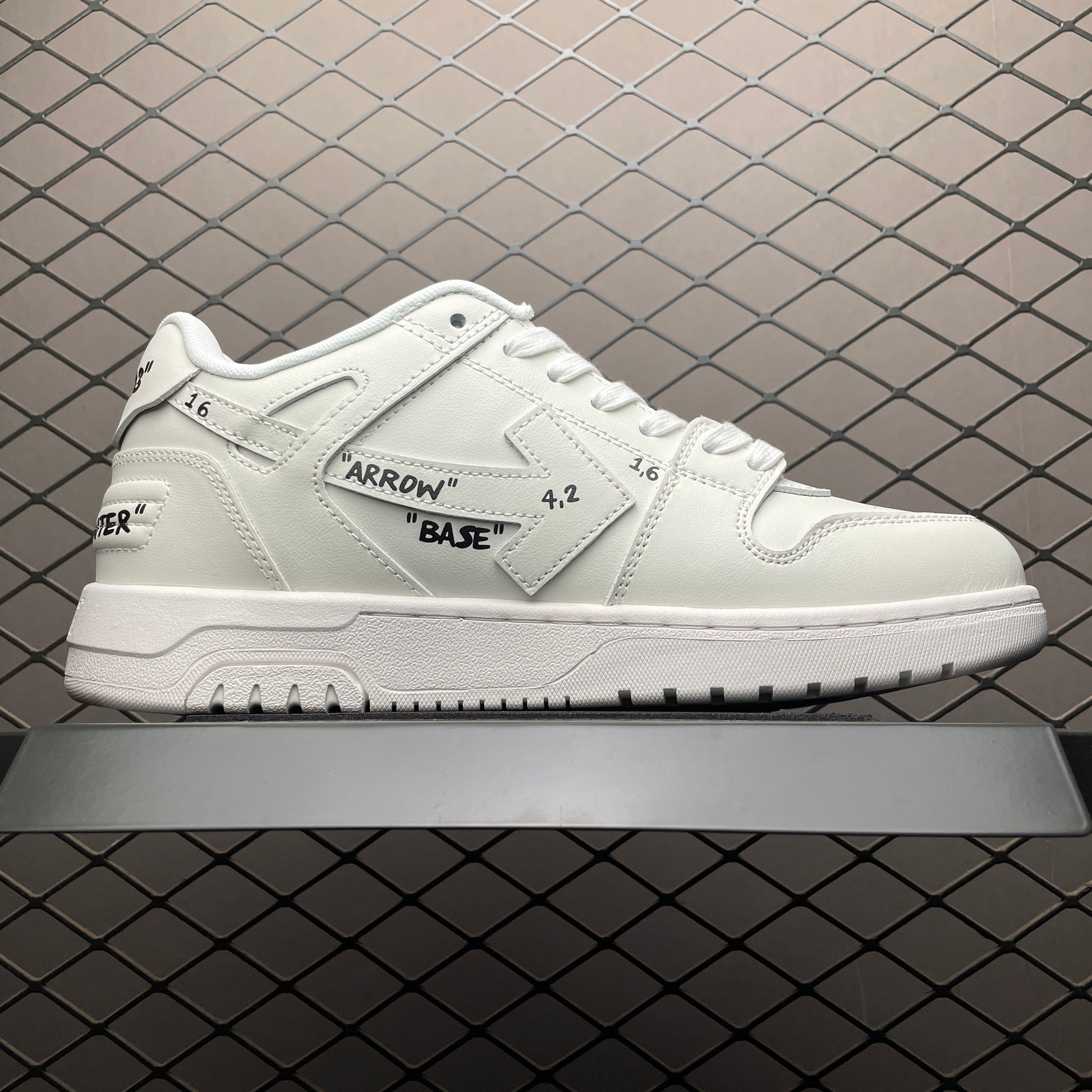 Off-White Out Of Office leather sneakers