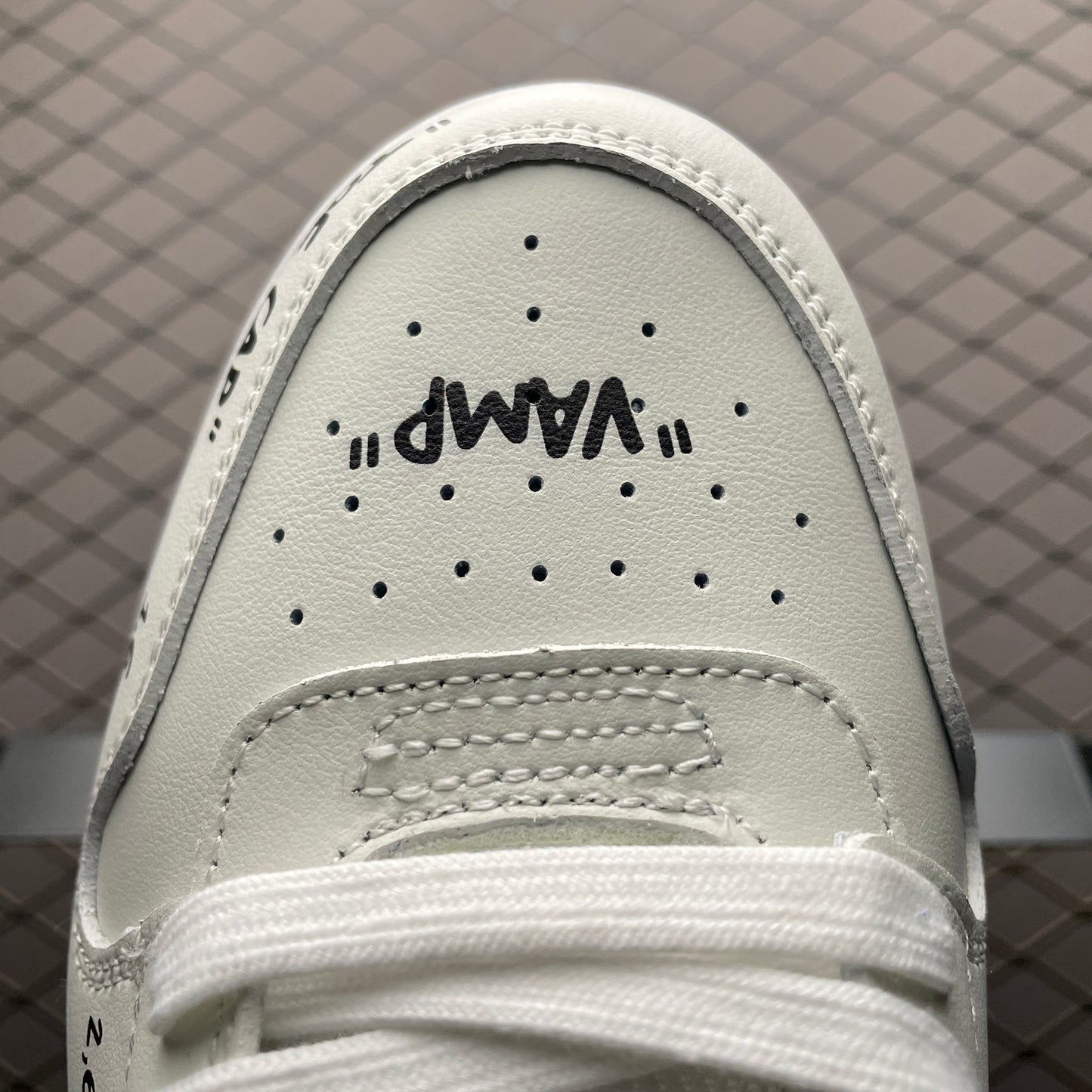 Off-White Out Of Office leather sneakers