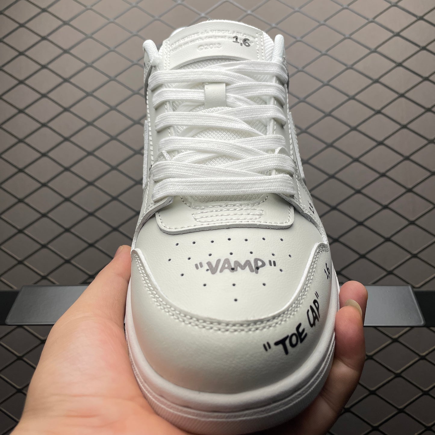 Off-White Out Of Office leather sneakers