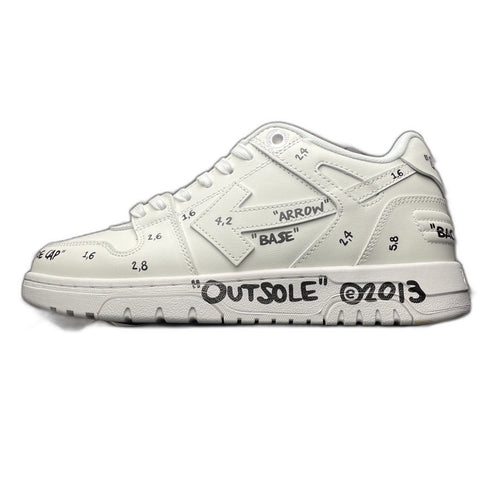 Off-White Out Of Office leather sneakers