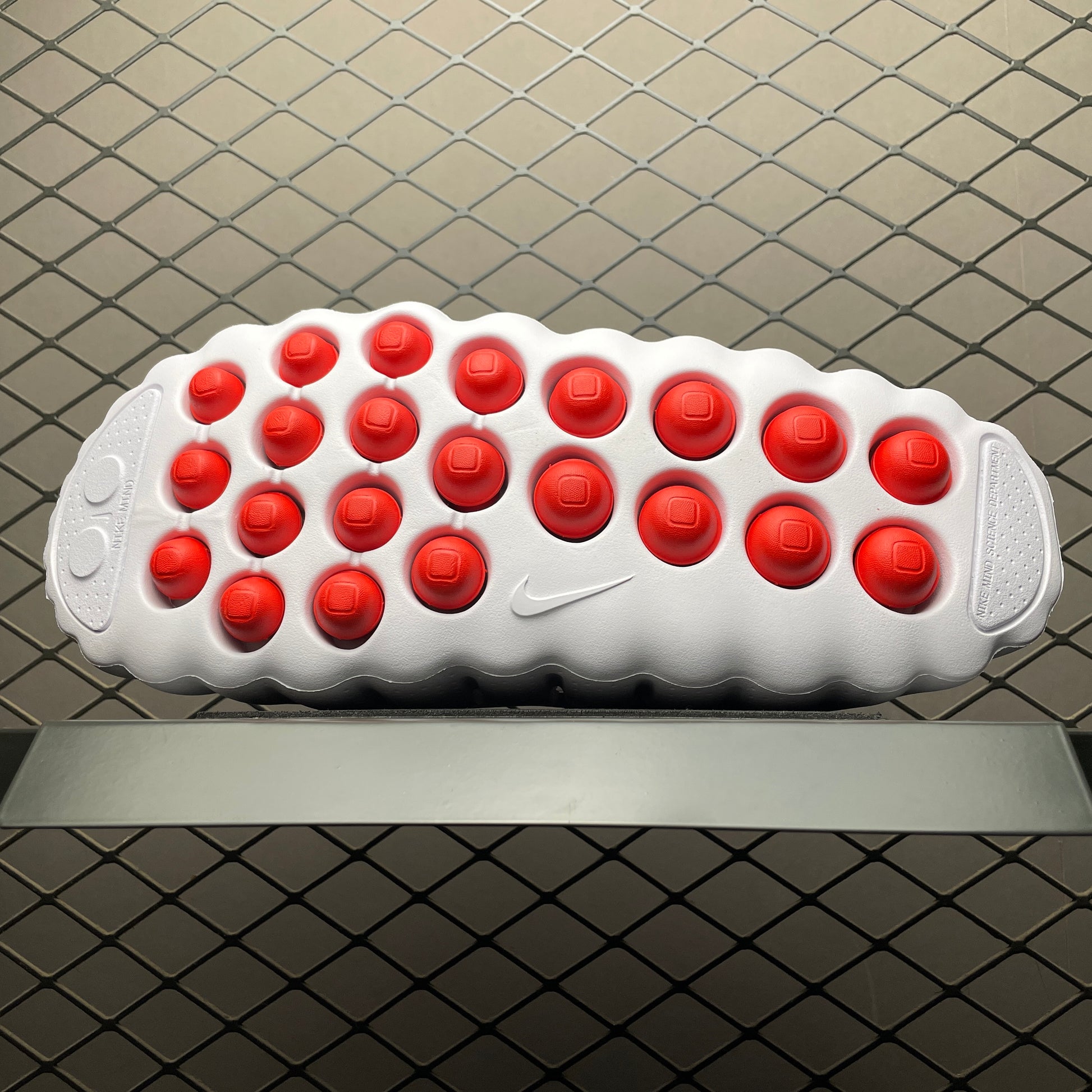 Nike Mind 001 Mules "White and Speed Red"