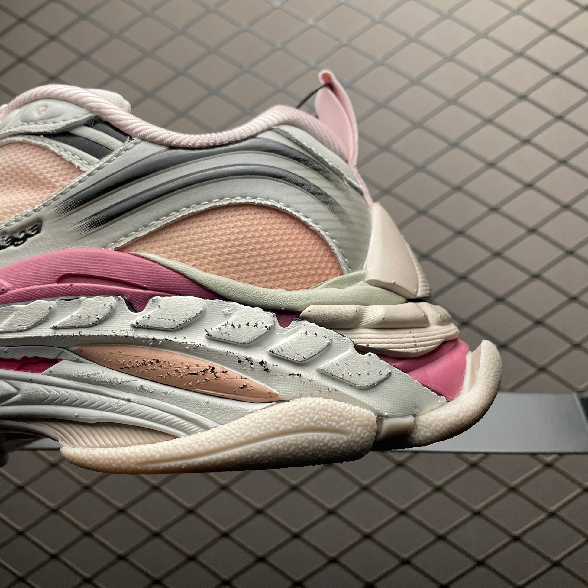 BALENCIAGA Women's Triple S.2 Gradient Sneaker "Purple"