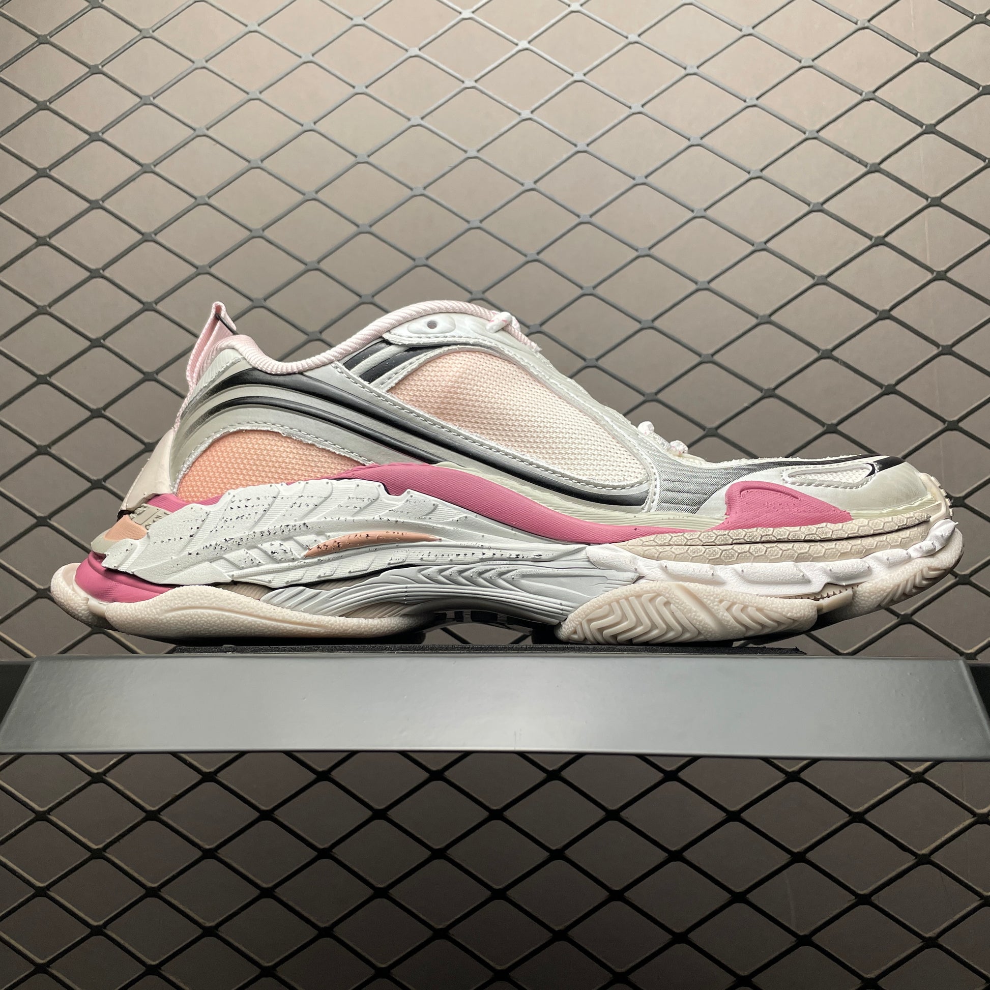 BALENCIAGA Women's Triple S.2 Gradient Sneaker "Purple"