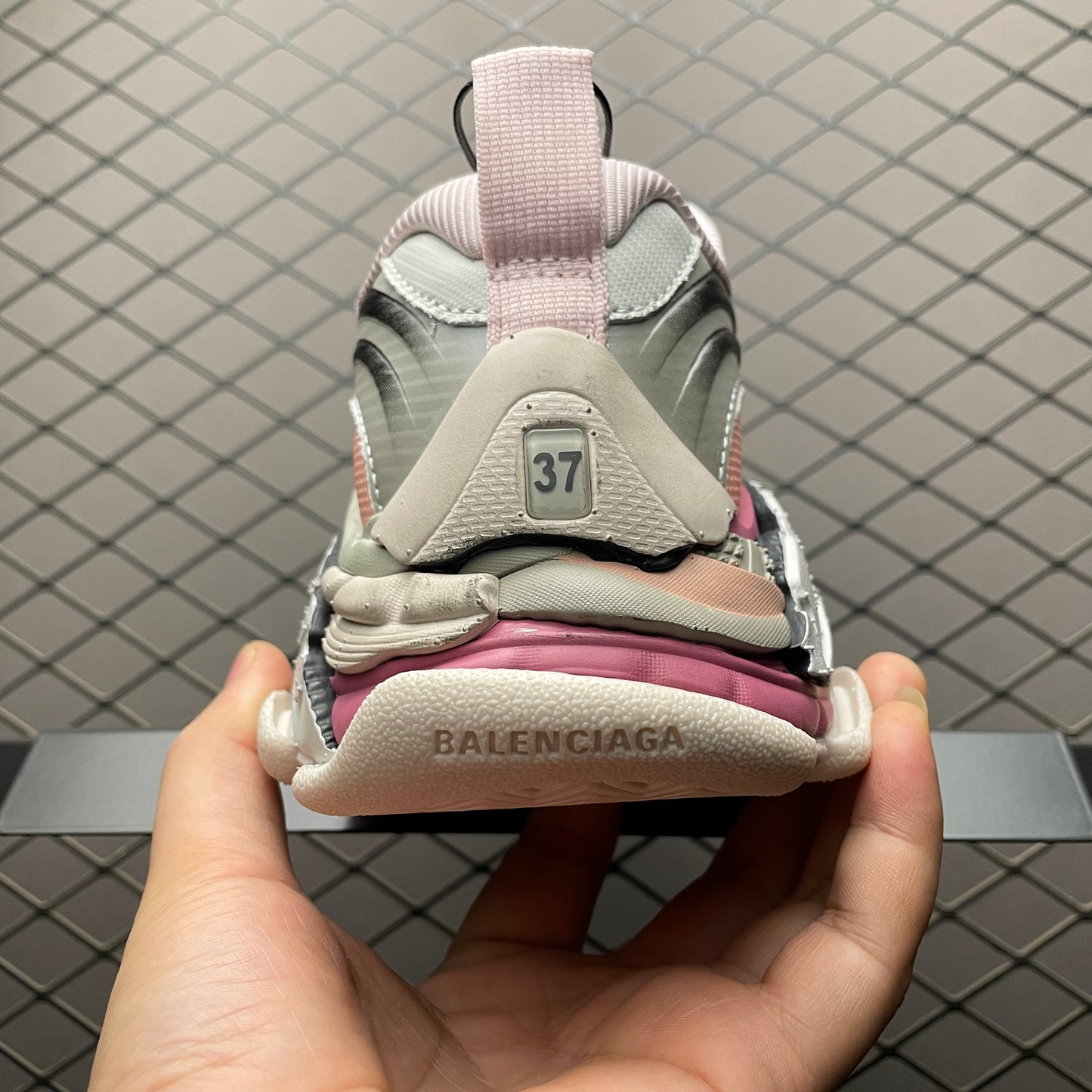 BALENCIAGA Women's Triple S.2 Gradient Sneaker "Purple"