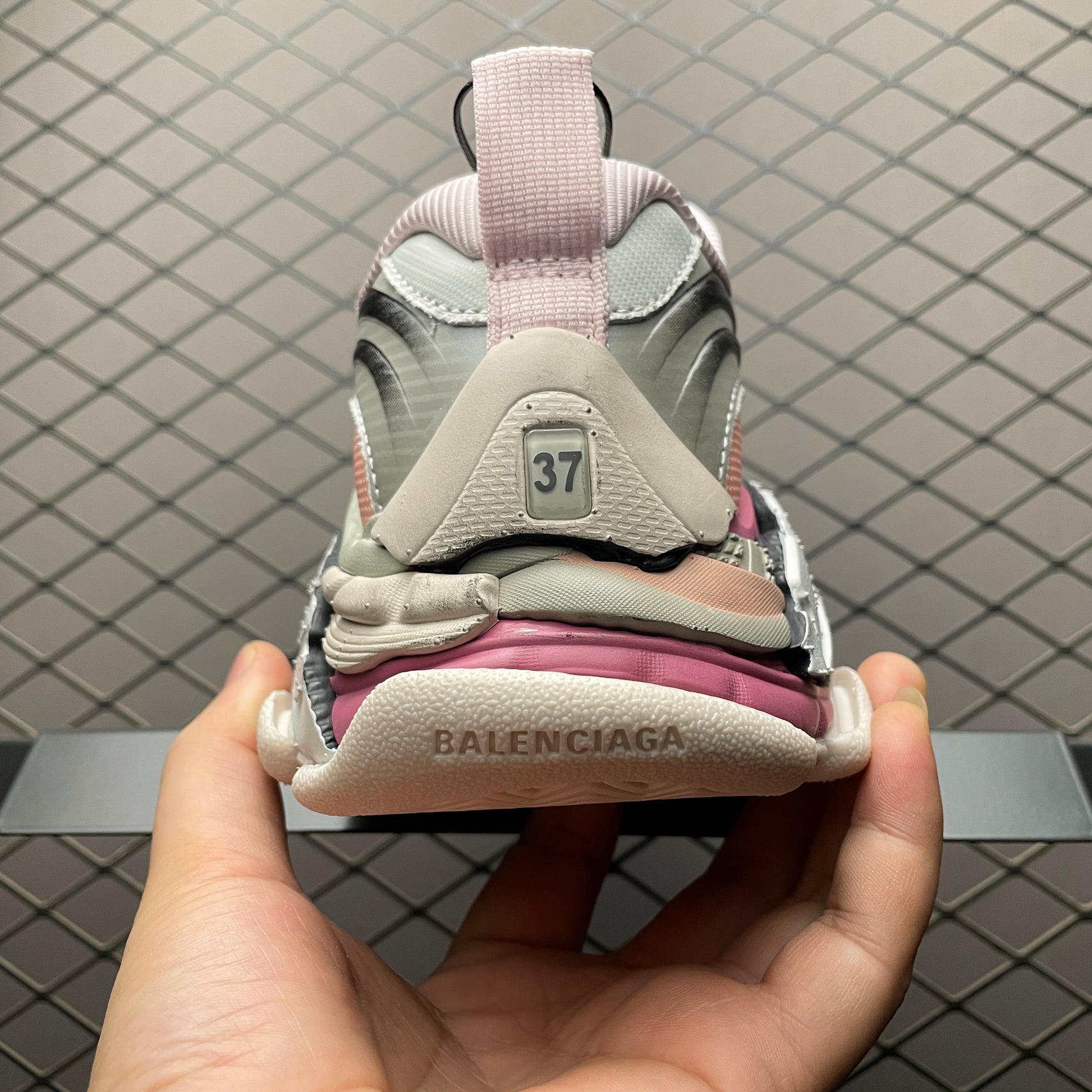 BALENCIAGA Women's Triple S.2 Gradient Sneaker "Purple"