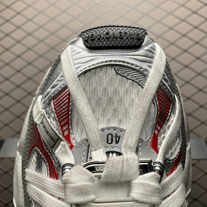 BALENCIAGA 3XL Extreme Laces B Sneaker "Grey/Red/Silver"