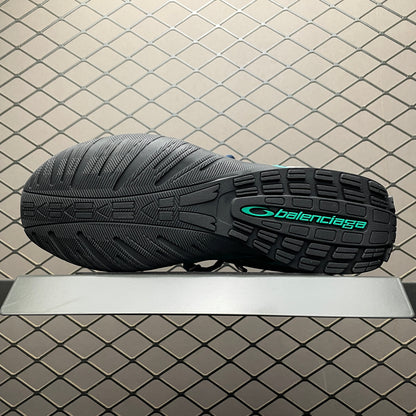 BALENCIAGA Radar Gradient Lines Sneakers "Light Grey/Green/Black"