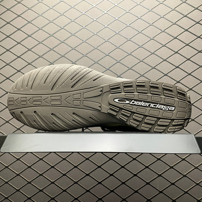 BALENCIAGA Radar Gradient Lines Sneakers "Brown/Blue/Yellow/Grey"
