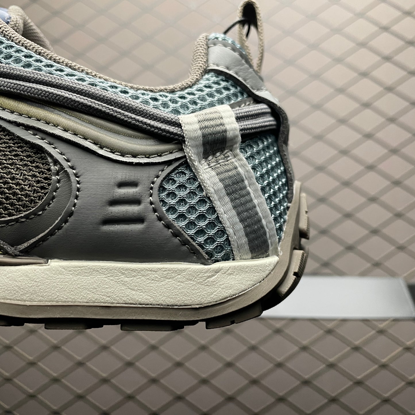 BALENCIAGA Radar Gradient Lines Sneakers "Brown/Blue/Yellow/Grey"