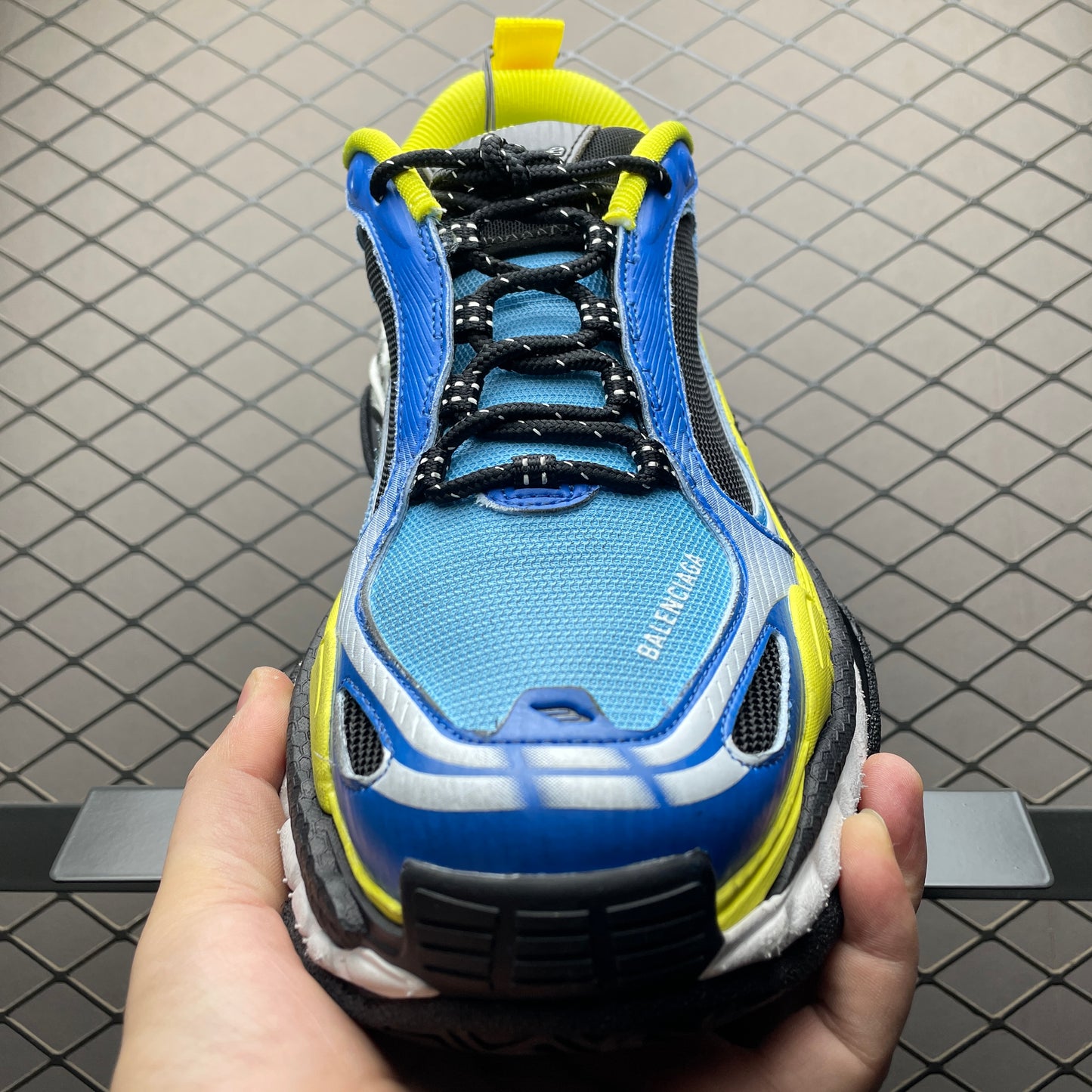 BALENCIAGA Triple S.2 Sneaker "Blue/White/Yellow"