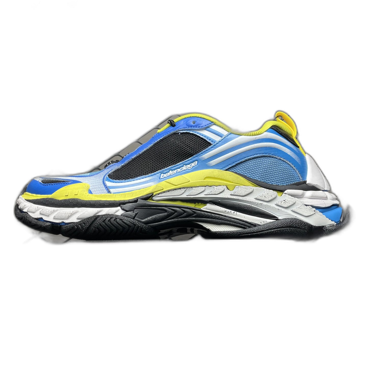 BALENCIAGA Triple S.2 Sneaker "Blue/White/Yellow"