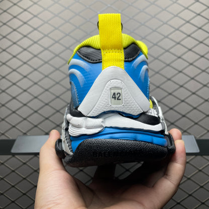 BALENCIAGA Triple S.2 Sneaker "Blue/White/Yellow"