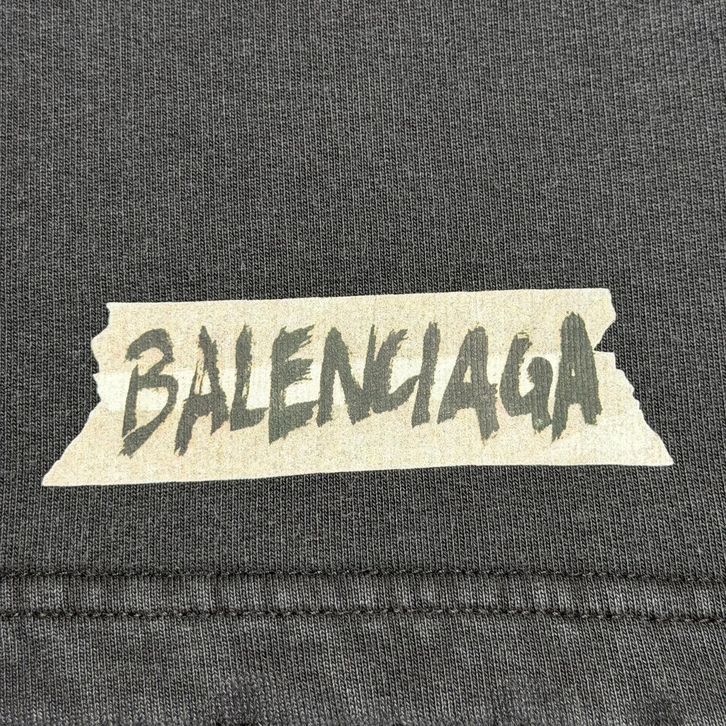 Balenciaga Men's Masking Tape Shorts