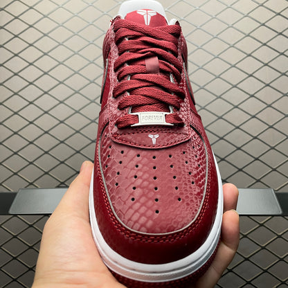 Kobe Bryant Forever × Nike Air Force 1 Low QS "Team Red/White"