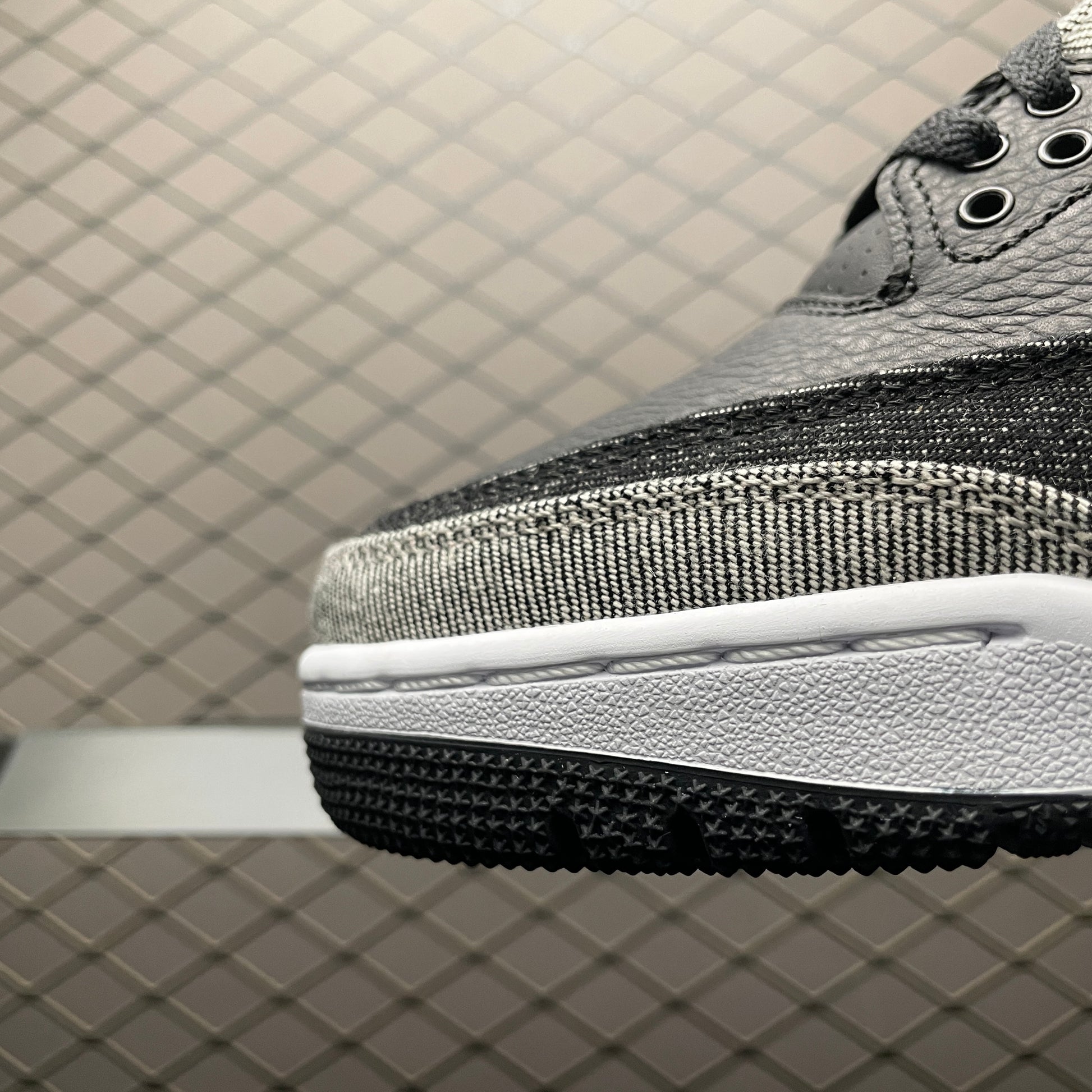 Levi's × Nike Air Jordan 3 Retro SP "Black and White" (LEVI'S Tab)