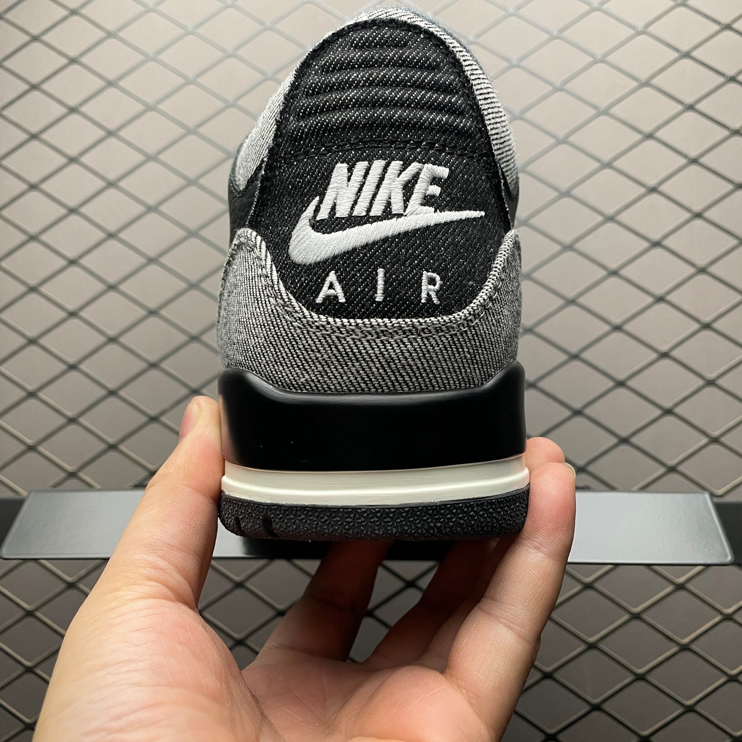Levi's × Nike Air Jordan 3 Retro SP "Black and White" (LEVI'S Tab)