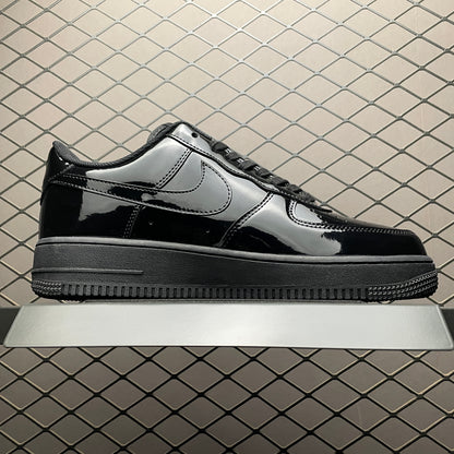 Nike Air Force 1 '07 Patent Leather "Triple Black"