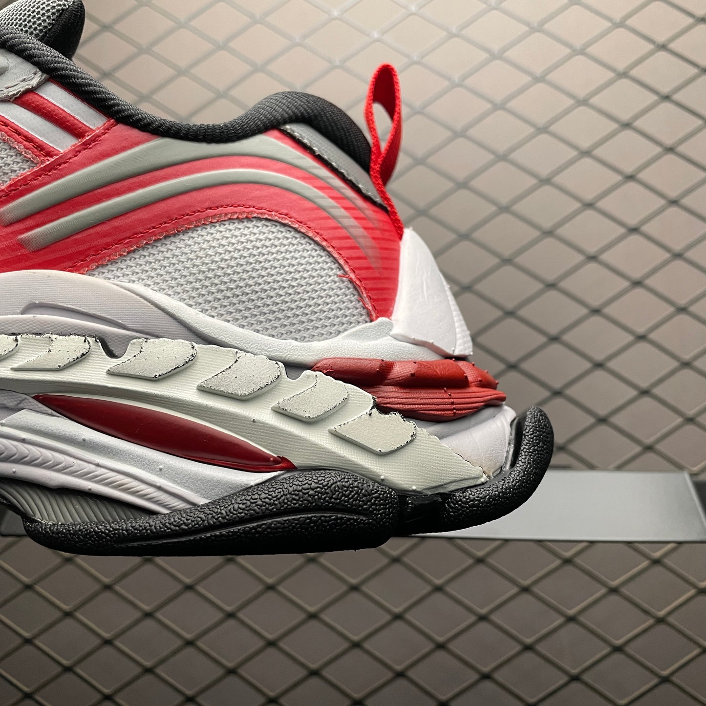 BALENCIAGA Triple S.2 Sneaker "Grey/Red//White"