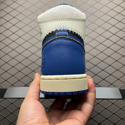 Union × Fragment × Nike Air Jordan 1 High OG "Black/Navy"