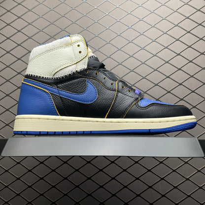 Union × Fragment × Nike Air Jordan 1 High OG "Black/Navy"