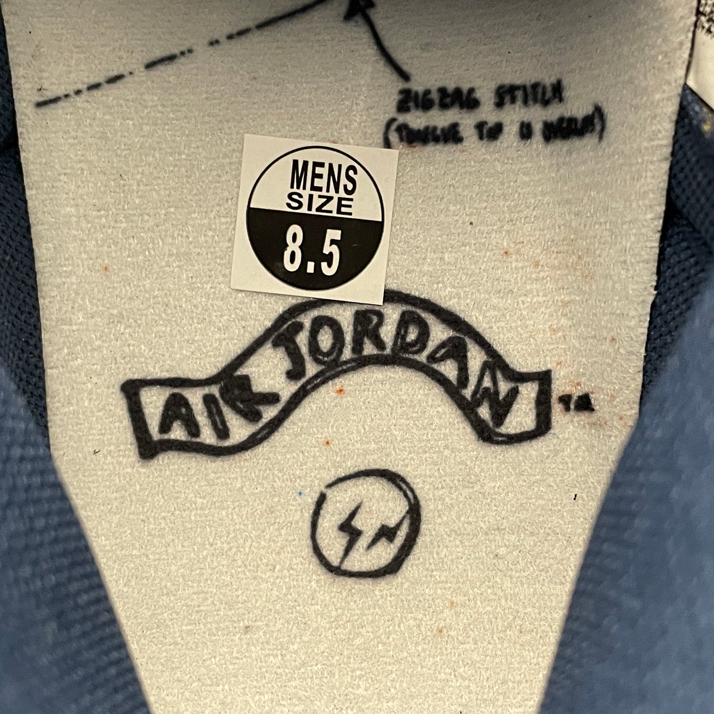 Union × Fragment × Nike Air Jordan 1 High OG "Black/Navy"