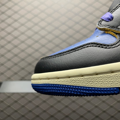 Union × Fragment × Nike Air Jordan 1 High OG "Black/Navy"