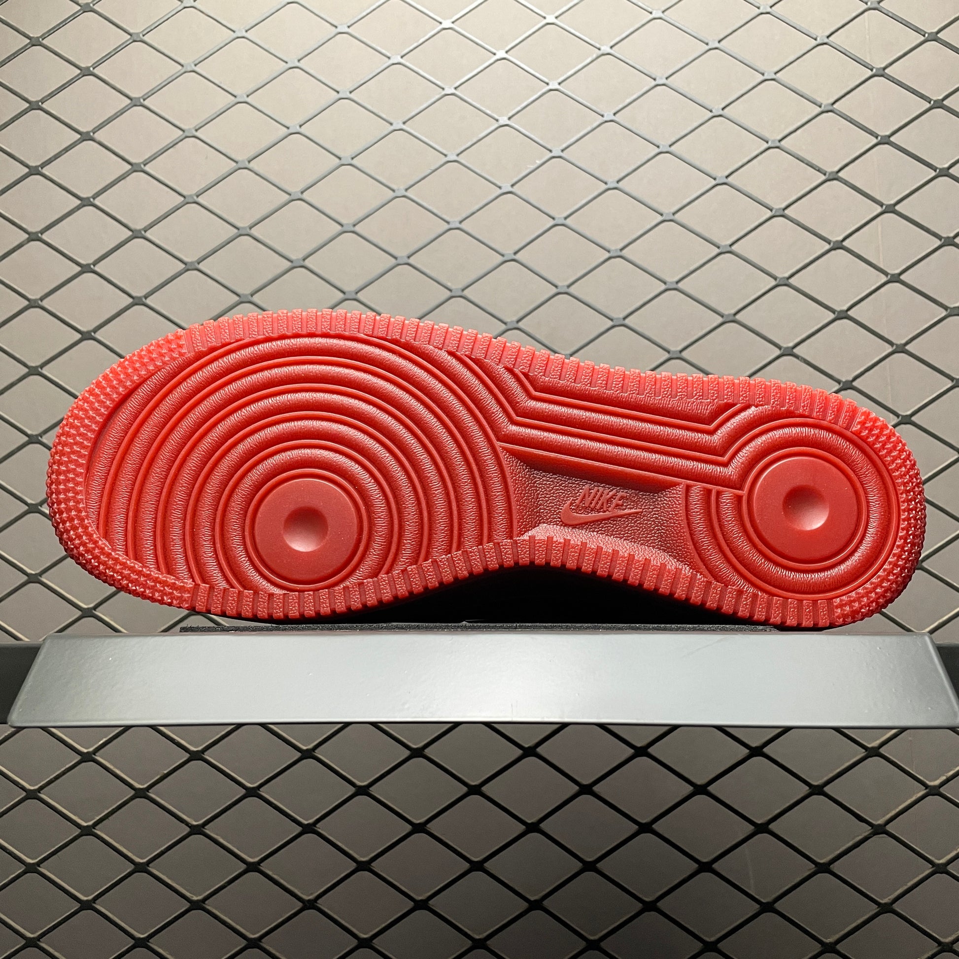 Nike Air Force 1 Low Patent Leather "Dark Team Red/Safety Orange"