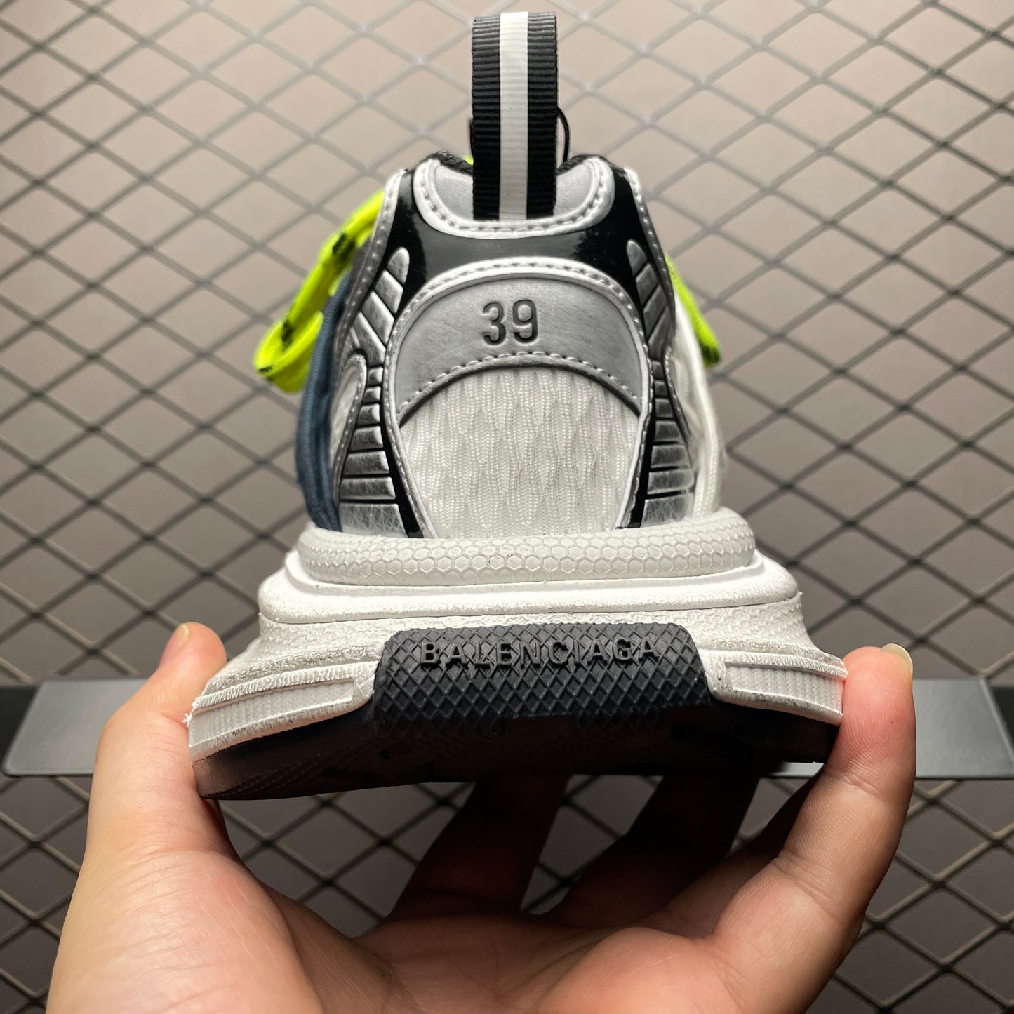 BALENCIAGA 3XL Interlace Sneaker "Grey"