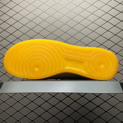 Nike Air Force 1 Low Patent Leather "Topaz Gold/Light Laser Orange"