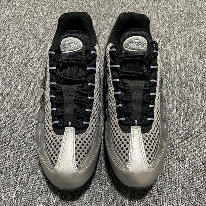 Palace Skateboards × Nike Air Max 95 Big Bubble "Metallic Silver/Aluminum"