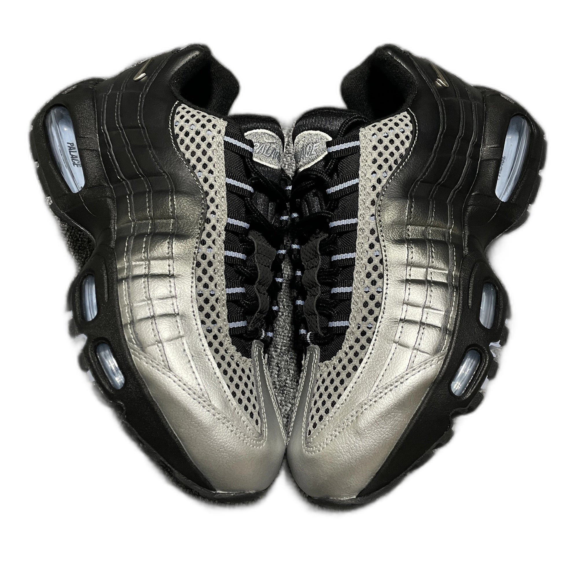 Palace Skateboards × Nike Air Max 95 Big Bubble "Metallic Silver/Aluminum"