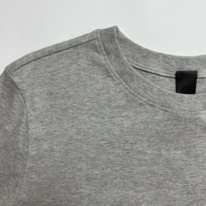 Chrome Hearts Flocked Print Cross Long-Sleeve T-Shirt
