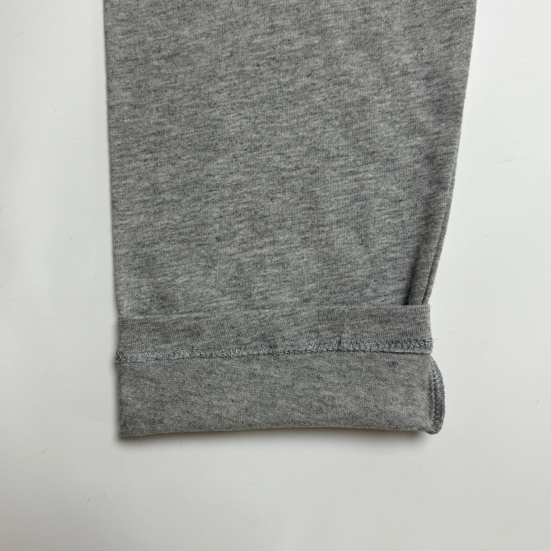 Chrome Hearts Flocked Print Cross Long-Sleeve T-Shirt