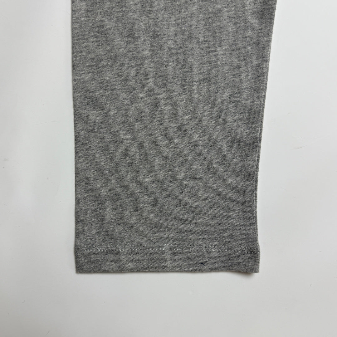 Chrome Hearts Flocked Print Cross Long-Sleeve T-Shirt