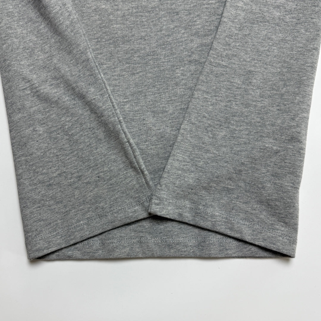 Chrome Hearts Flocked Print Cross Long-Sleeve T-Shirt