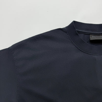Balenciaga Men's Loop Sports Icon Oversized T-shirt in Black Faded