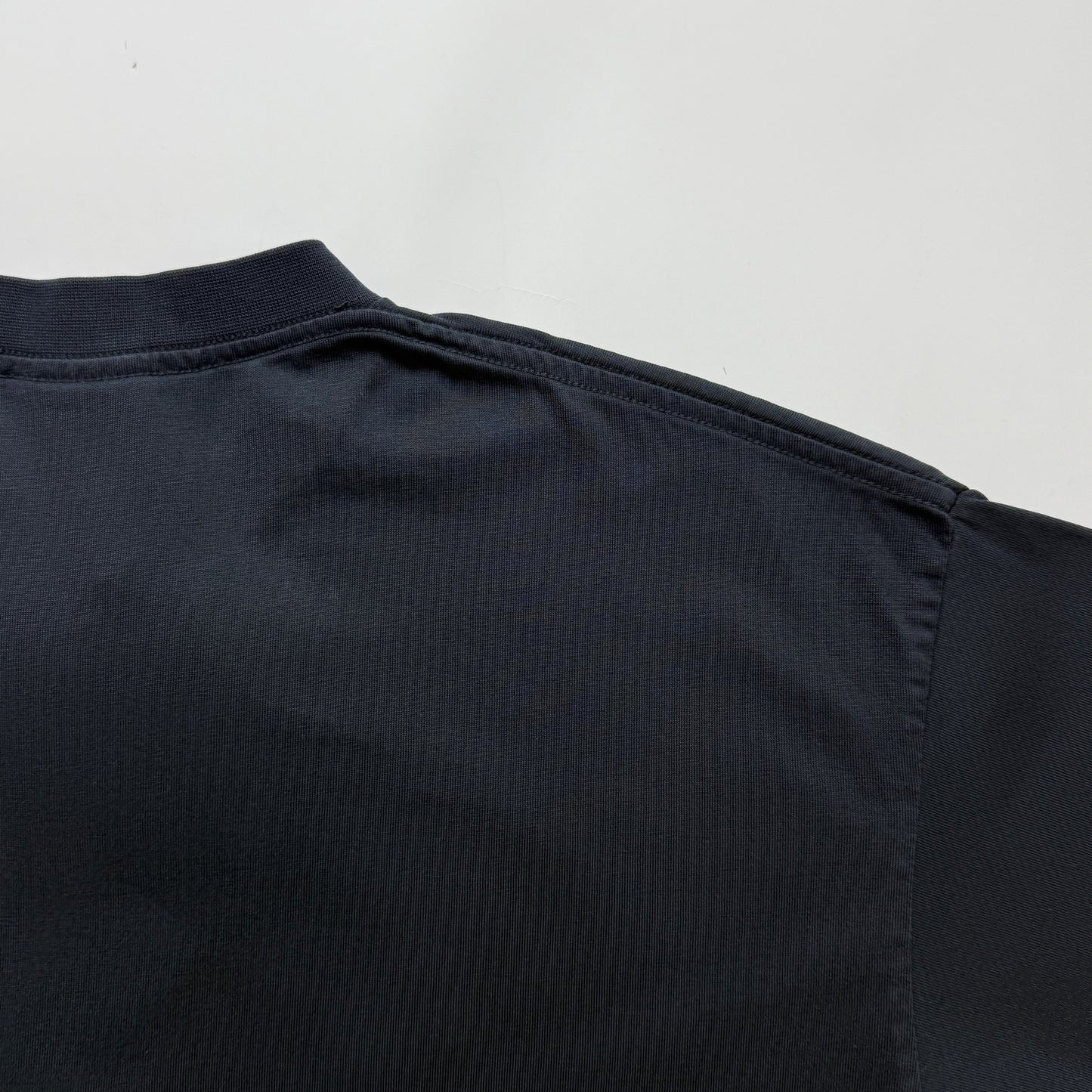 Balenciaga Men's Loop Sports Icon Oversized T-shirt in Black Faded